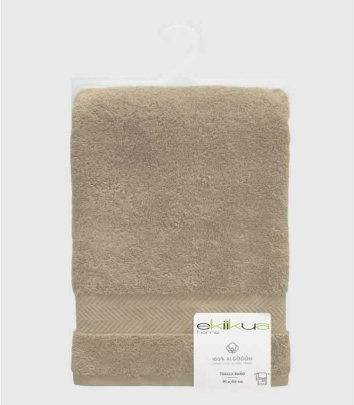 Camel-colored hand towel