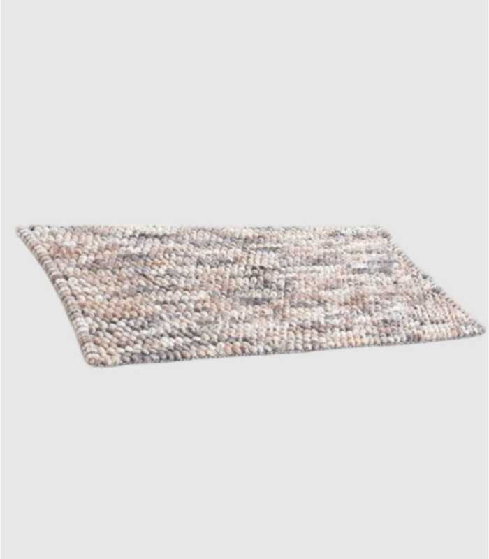 Lisbon grey bath mat