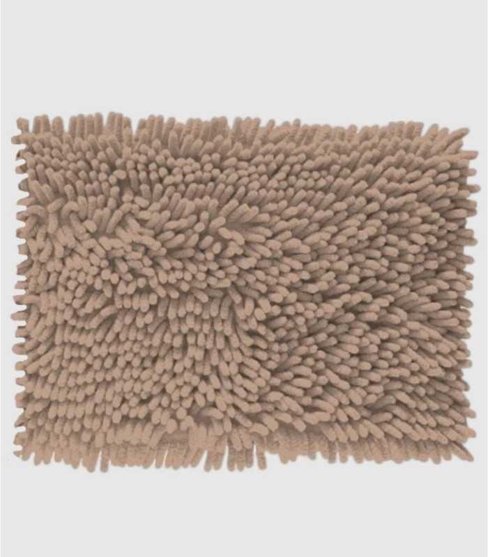 Shaggy sand bath mat
