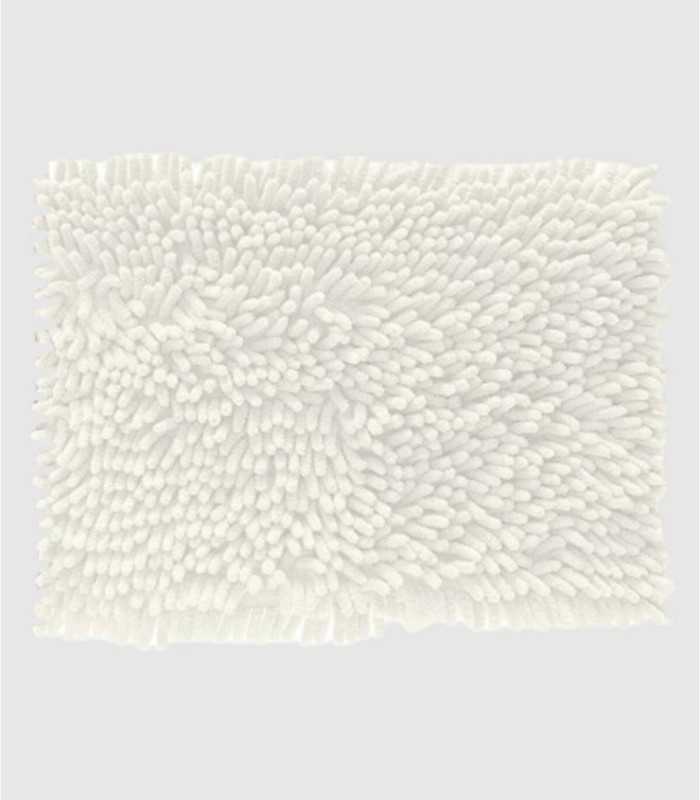 Cream Shaggy Bath Mat