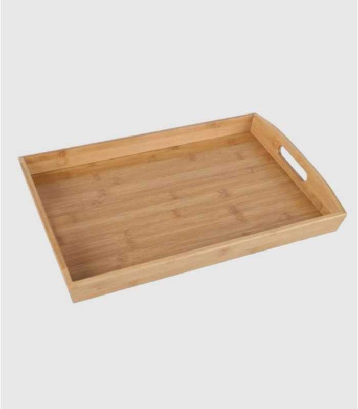 Tray with Bamboo Handles