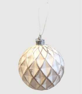 Kerstbal decoratie 8cm.