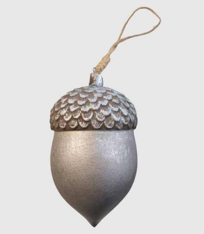 Decoración figura bellota 9x16cm.