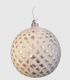 Christmas ball diamonds 10cm.