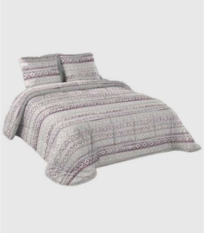 Tiber reversible comforter quilt