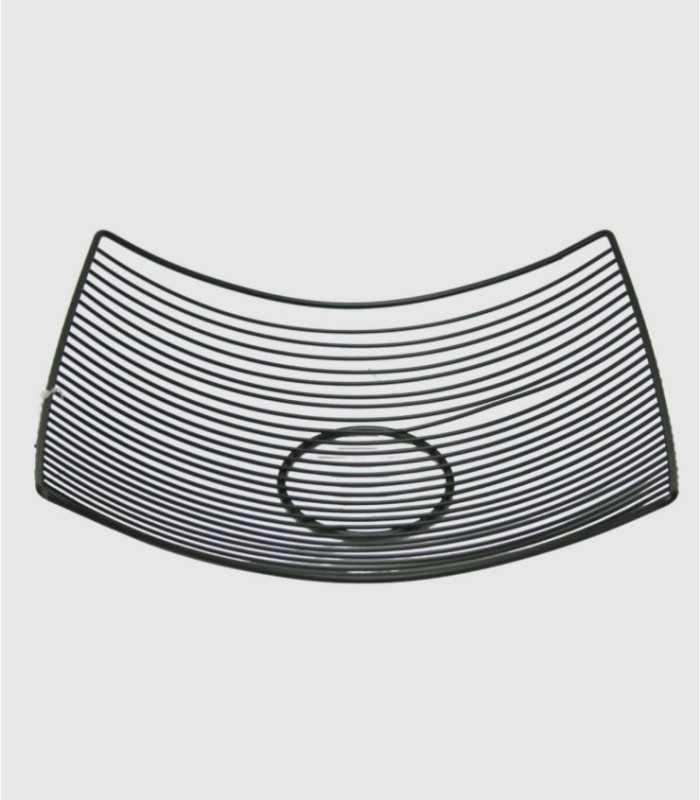 Frutero negro de metal