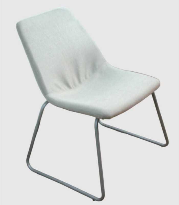 Rubi silver grey chair