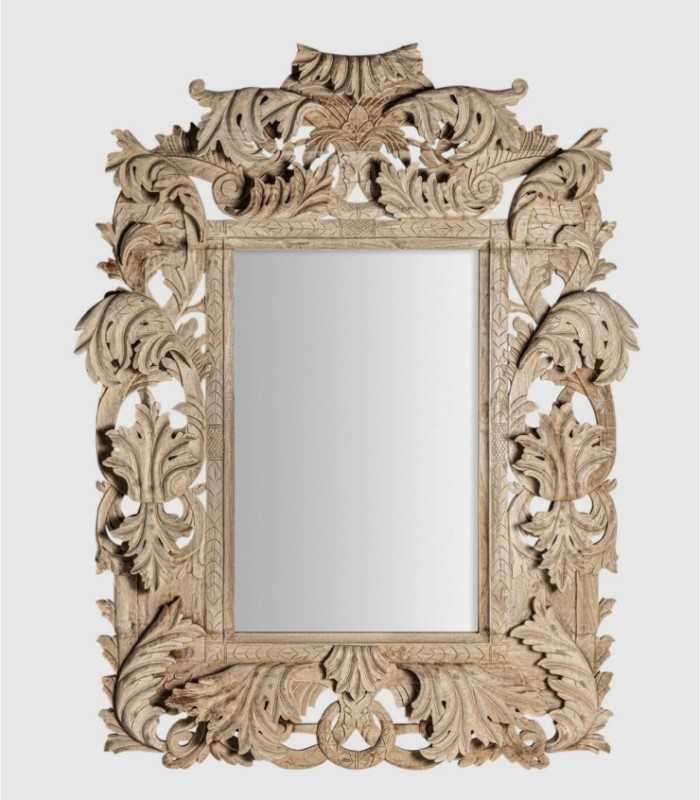Dianthe wooden frame mirror